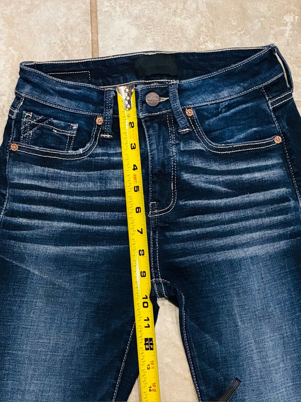 Buckle Black Fit No. 93 Dark Blue Bootcut Stretch Jeans Women’s 24x31 EUC - Picture 9 of 12